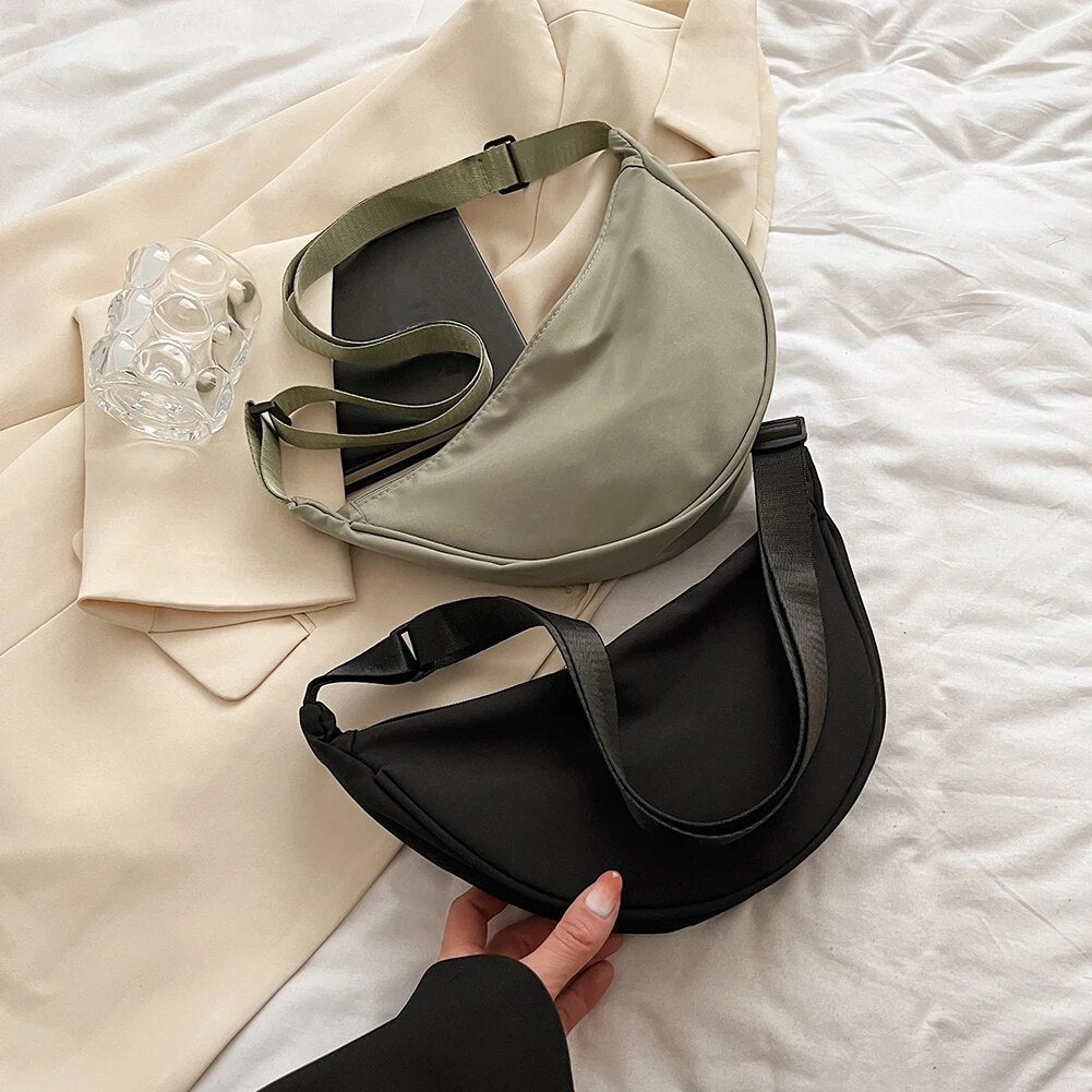 Dam Axelväska Justerbar Rem Rymlig Syntetisk Design-6