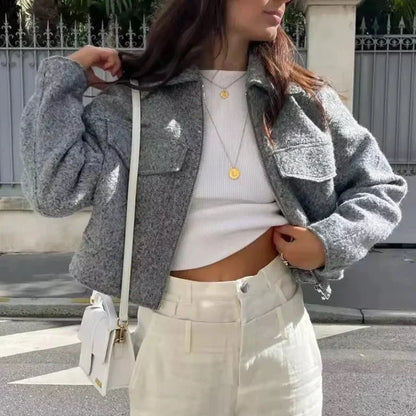 Dam Tröja Streetwear Mjuk Bomull Trendig Design 6