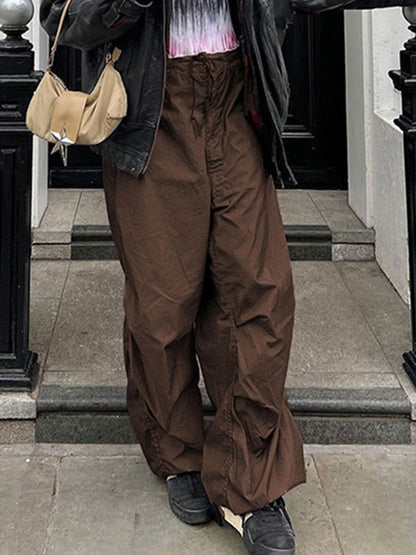 Variant image for Dam Lösa Byxor Breda Ben Mjuk Bomull-3