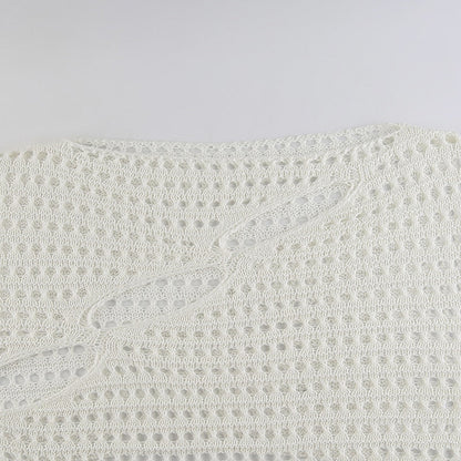 Dam Topp Långärmad Lätt Polyester Löst Sittande-6