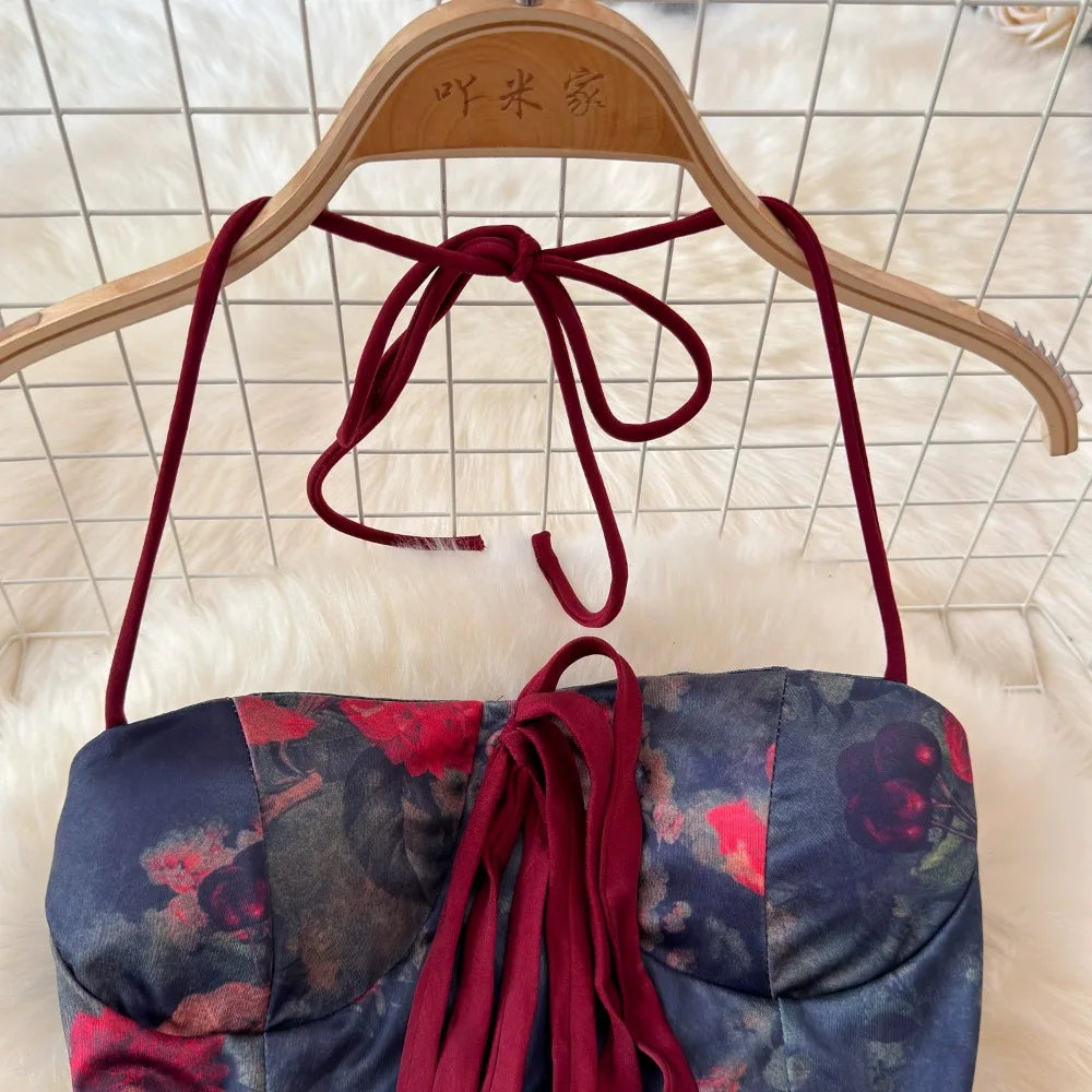 Dam Maxiklänning Slangformad Polyester Spandex-4