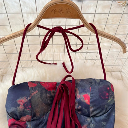 Dam Maxiklänning Slangformad Polyester Spandex-4