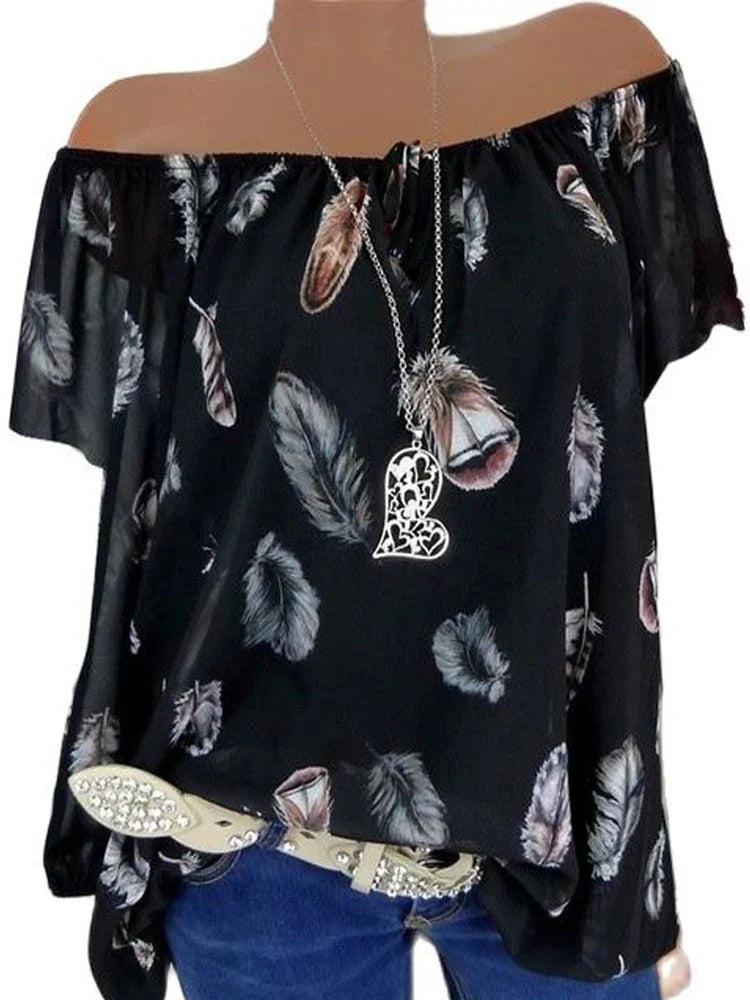 Variant image for Dam Top Avslappnad Stil Högkvalitativ Bomull-8