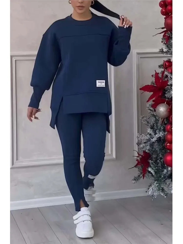 Kvinnors Vinterträningskläder Oregelbunden Tryckning Polyester-3