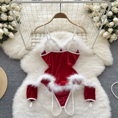 Kvinnors Nalle Klänning Medium Polyester Stretch-2