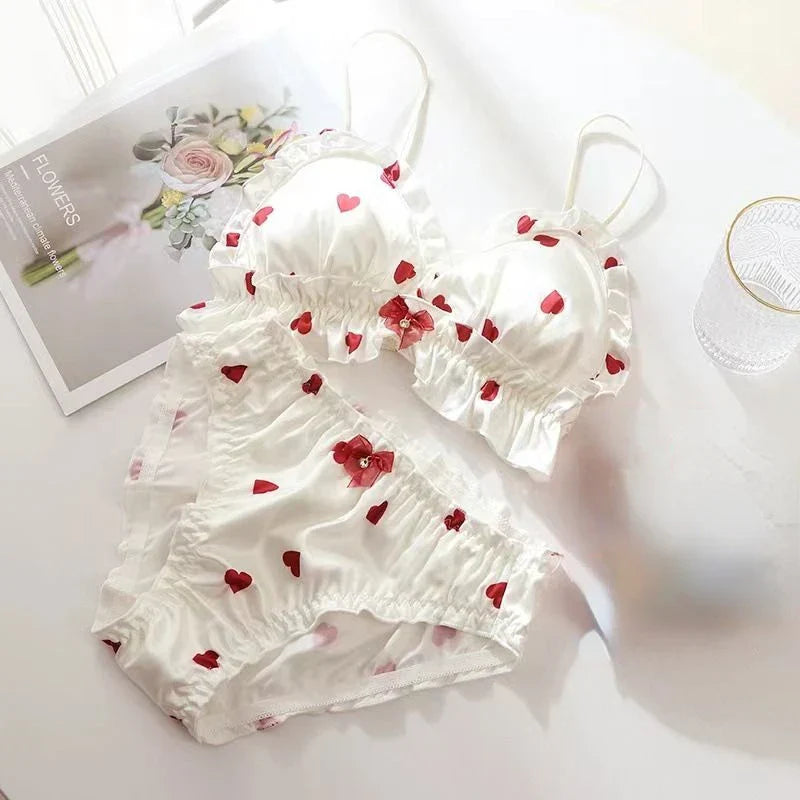 Variant image for Dam BH Trådlös Bomull med Tryckmönster-1