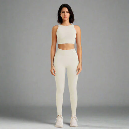 Variant image for Dam Leggingsset Yoga Flexibel Andningsbart Material-7