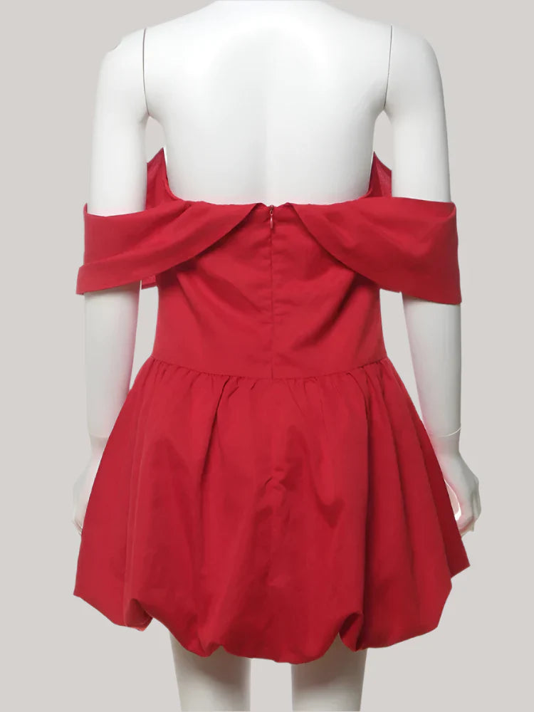 Dam Miniklänning Modern Polyester Spandex-4