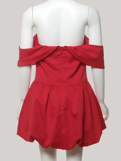 Dam Miniklänning Modern Polyester Spandex-4