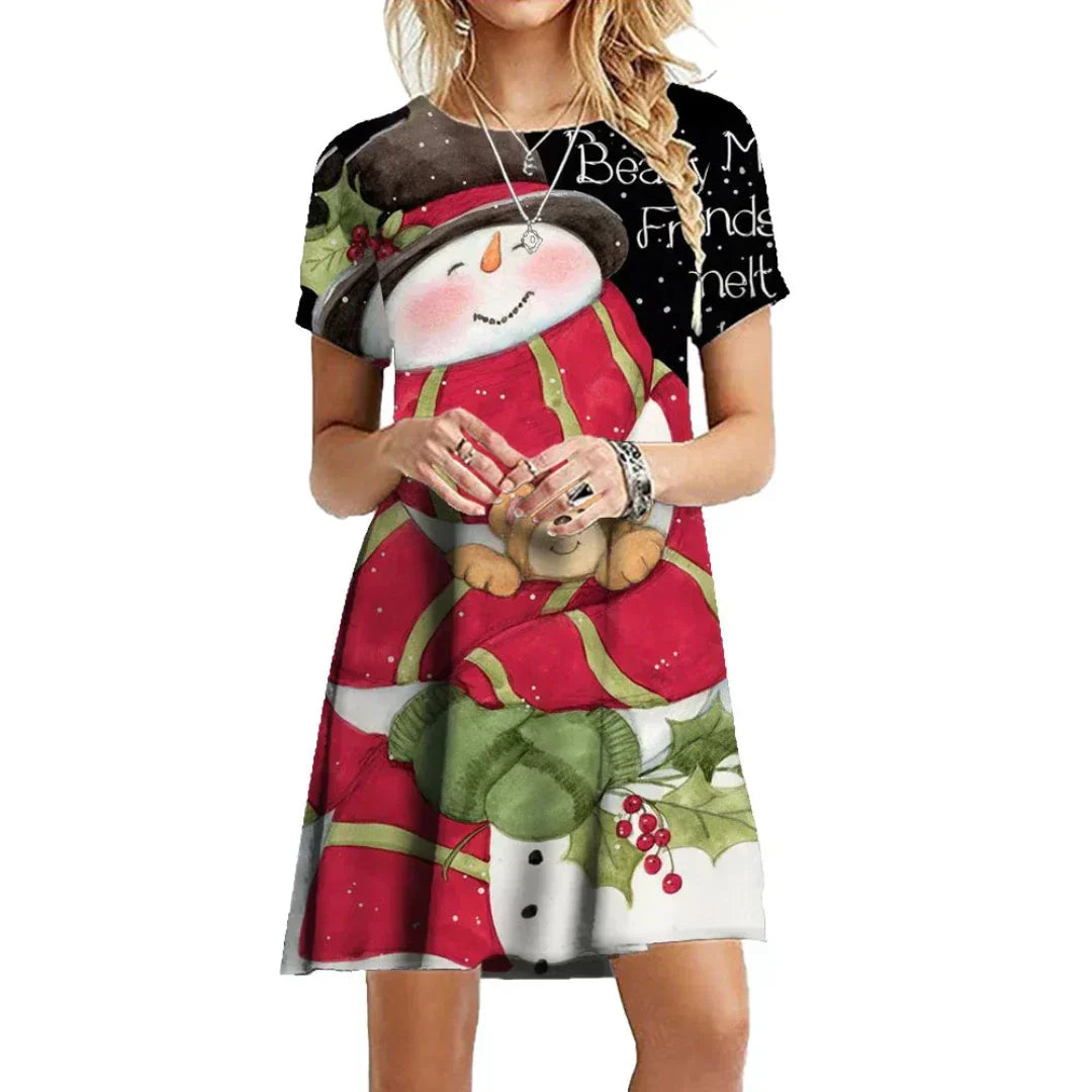 Variant image for Dam Julkjol Festlig Design Mjuk Tyg-21