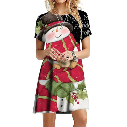 Variant image for Dam Julkjol Festlig Design Mjuk Tyg-21