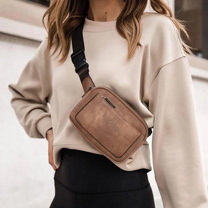 Kvinnors Bältespåse Modern Syntetiskt Läder 6