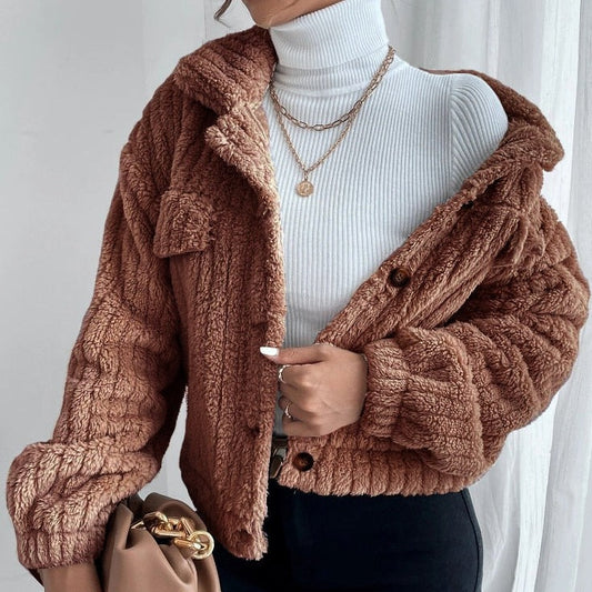 Damjacka Oversized Velour 100% Bomull-1