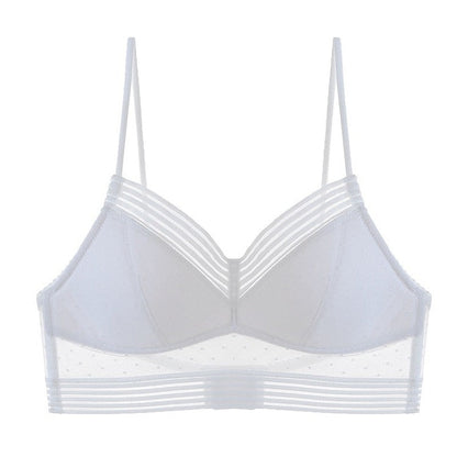 Damen BH UltraComfort mit Lågryggstil und Polka-Dot Mesh – Leicht und Atmungsaktiv für Sommeroutfits 8