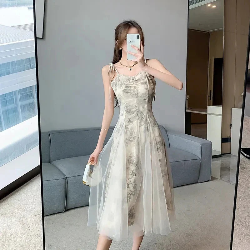 Variant image for Fina Dam Klänningar Midi Utställd Polyester-1