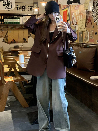 Damjacka Modern Design Högkvalitativ Polyester för Dam-6