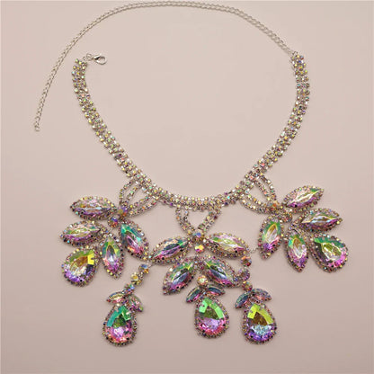 Dam Halsband Geometrisk Design Koppar Zirkonium-4