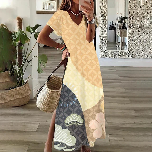 Variant image for Kvinna Lätt Klänning Minimalistisk 100% Bomull-11