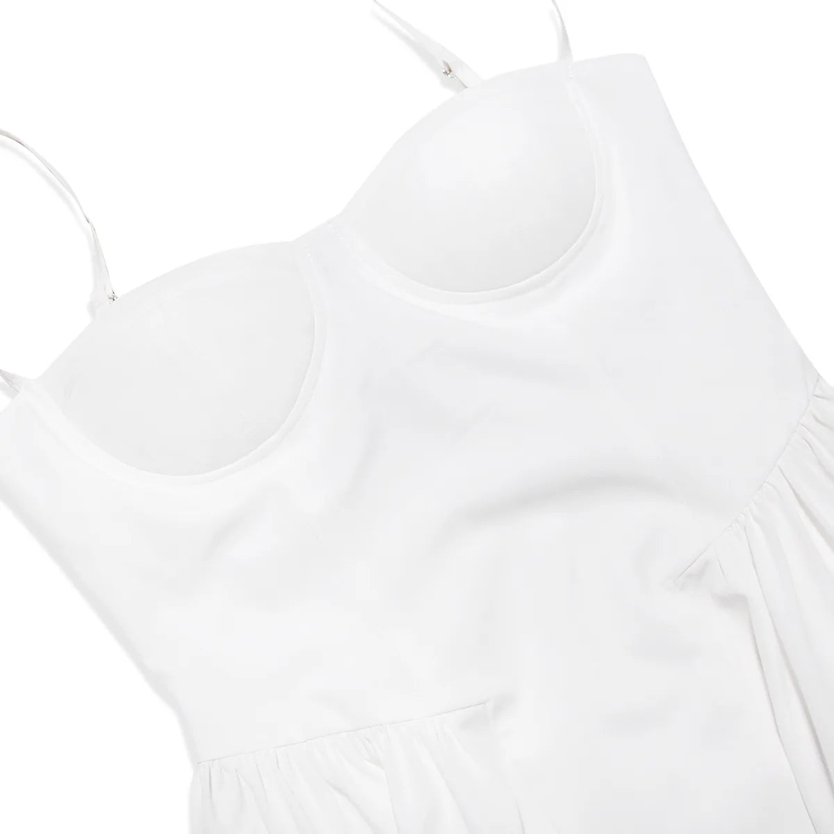 Kvinnors Midi Klänning Fyrkantig Halsringning Polyester Spandex-5