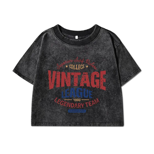 Kvalitets Herr T-shirt i 100% Bomull med Tvättad Effekt – Avslappnad Passform och O-halsringning 1