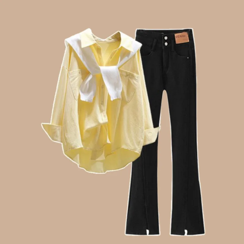 Dam Byxdress Sträckt Polyester Med Anpassningsbar Passform-2
