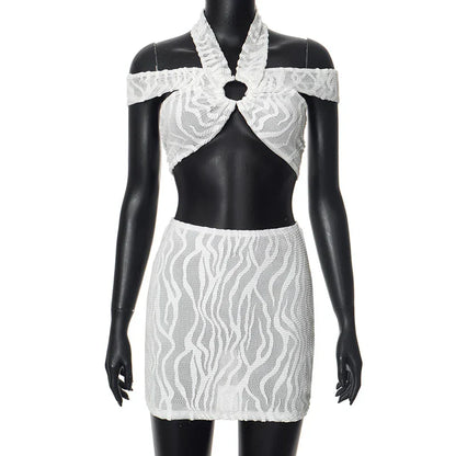 Dam Rock Set Spetsdetaljer Bomull Polyester-1