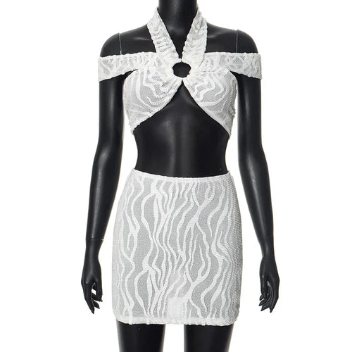 Dam Rock Set Spetsdetaljer Bomull Polyester-1