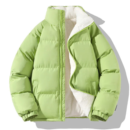Variant image for Damjacka Softshell Pufferjacka Trendig Design Polyester Fleece-11
