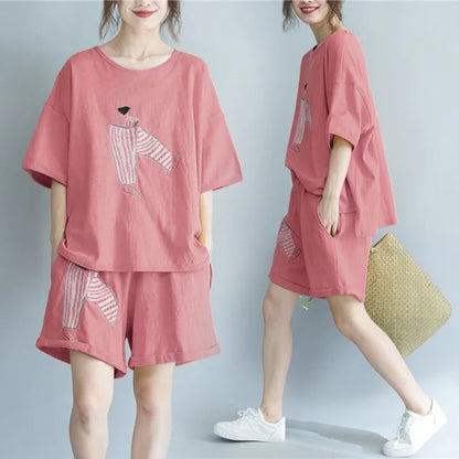 Variant image for Dam Kortärmad Blus Modern Design 100% Bomull-13