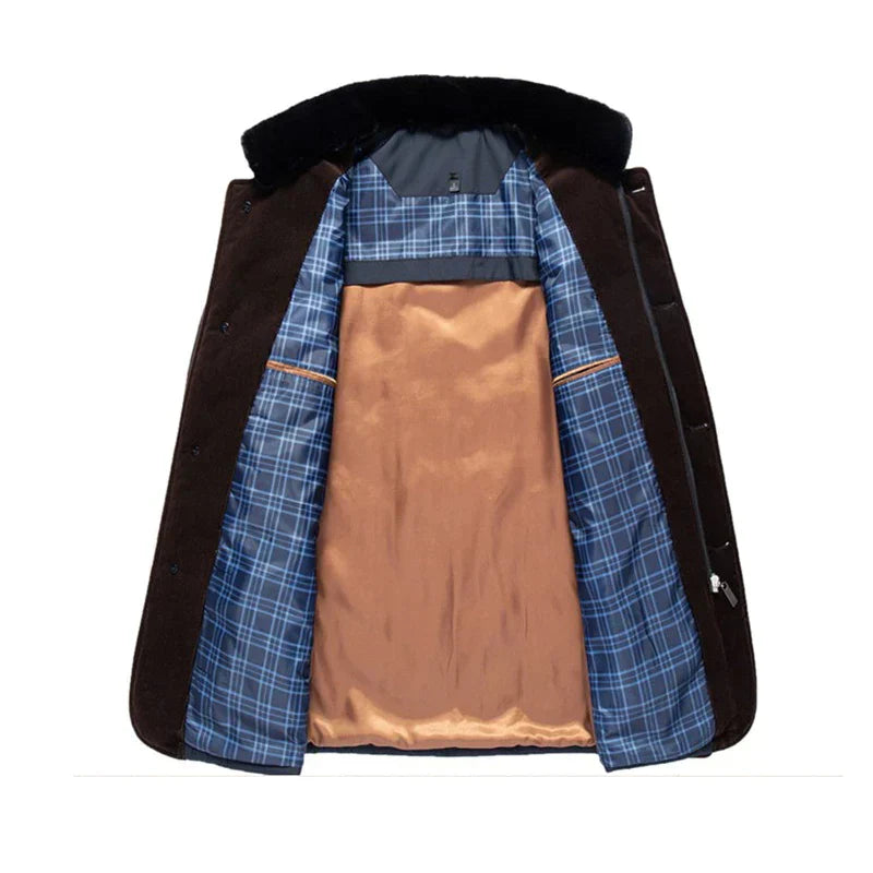 Damer Bomullsjacka Avslappnad Varm Mysig 2