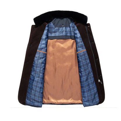 Damer Bomullsjacka Avslappnad Varm Mysig 2