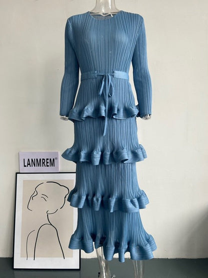 Variant image for Maxiklänning Dam A-linjeformad Lätt Polyester-2