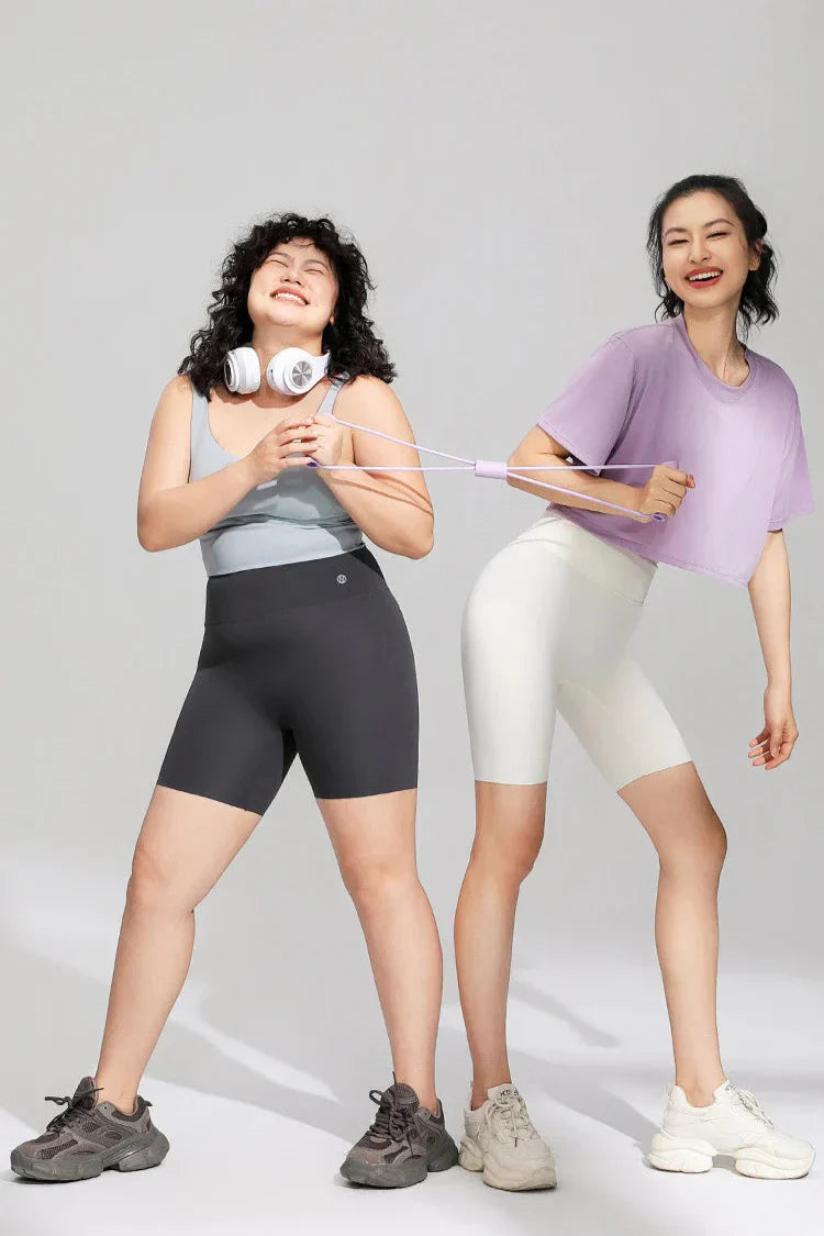 Dam Träningsshorts Slim Fit Nylon Spandex-5