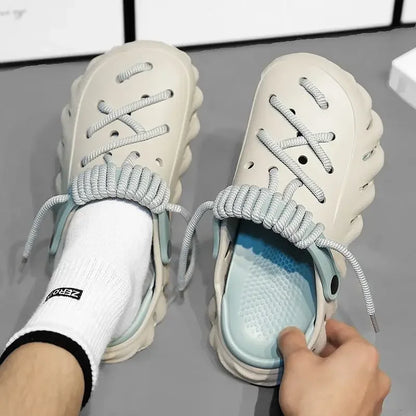 Variant image for Herr Sandaler Slip-On Justerbara Remmar Syntetmaterial-12