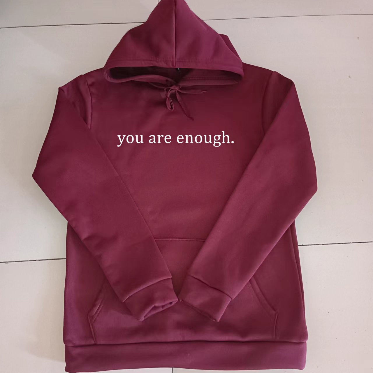 Unisex Hoodie Med Budskap För Att Sprida Kärlek, 80% Bomull 20% Polyester 4
