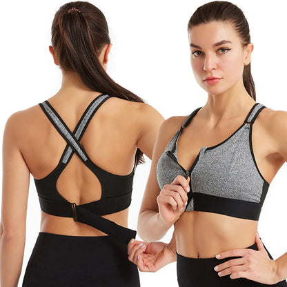 Dam Sportbh High Support Fuktreglerande Polyester-Spandex-2