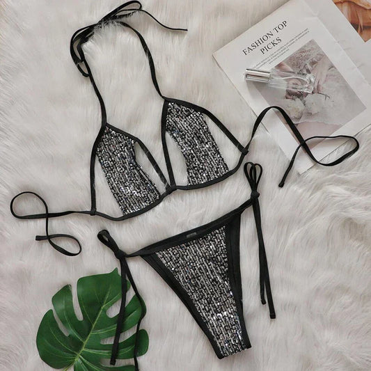 Tvådelat Set Dam Lapptäcksdesign Polyester-1