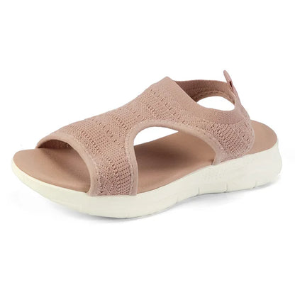 Variant image for Dam Sandaler Öppen Tå Mesh Sommar för Komfort och Stil-25