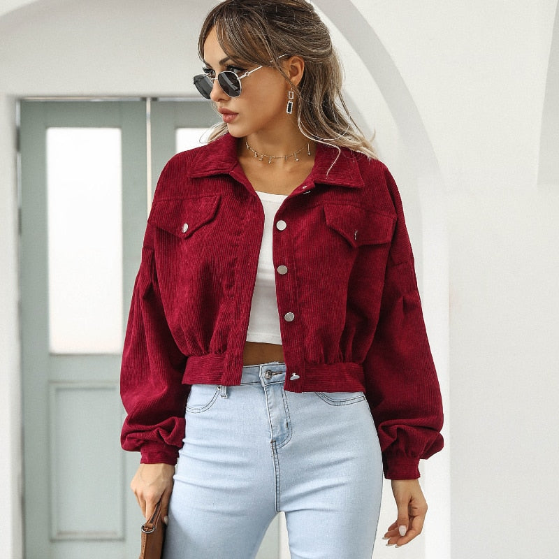 Modern Damjacka i Polyester med Ren Design – Jackor Dam för Vardag och Fest 3