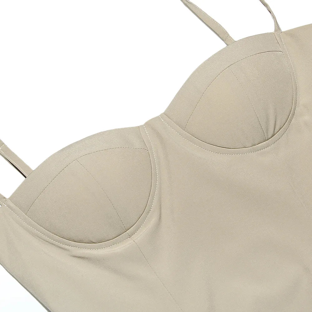 Kvinnors Midi Klänning A-linje Polyester Med Blixtlås-6