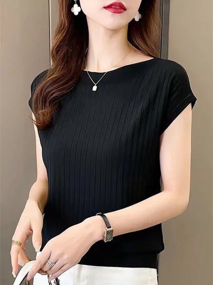 Kvinnors Kort Klänning Andningsbar Stilren Polyester-1