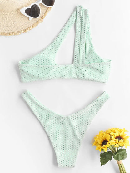 Dam Ankelklänning Axelband Bomull Sommarstil-2