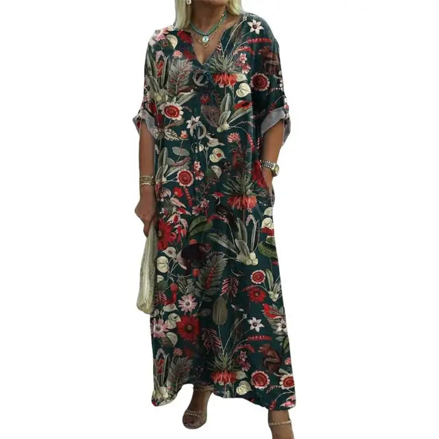 Variant image for Kvinnors Trendig Klänning Lätt Polyester-17