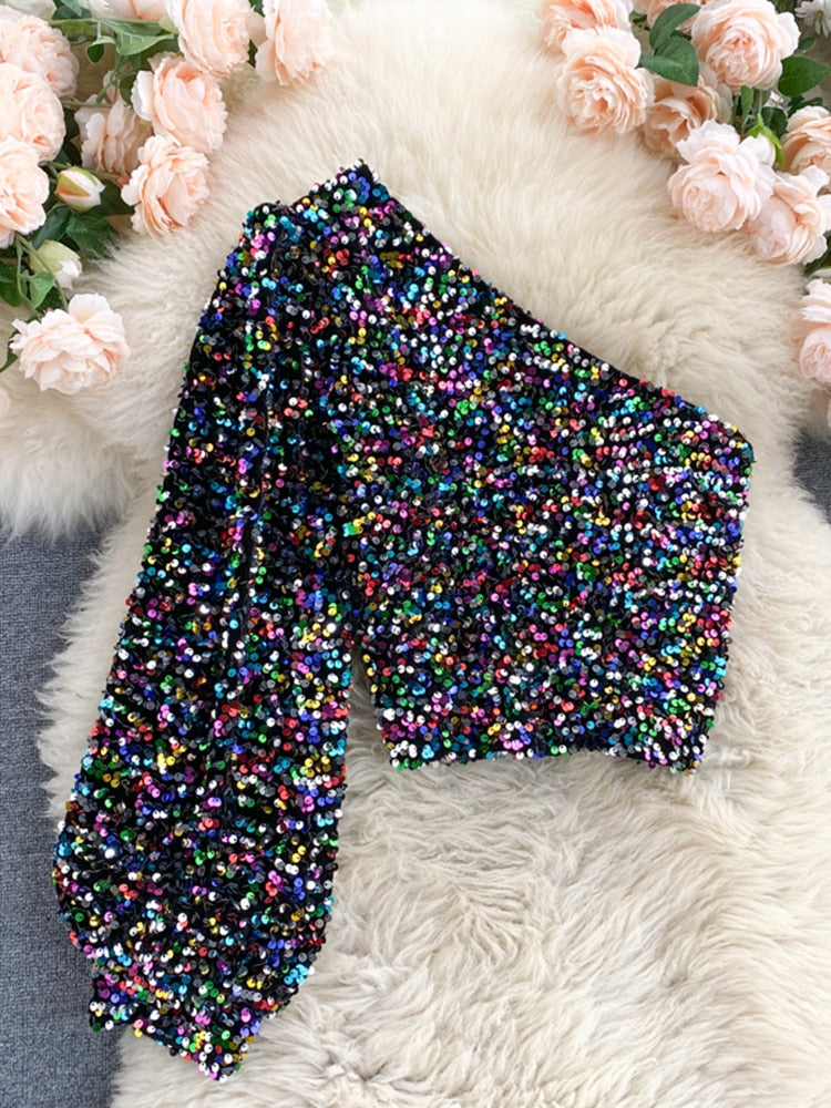 Variant image for Fina Dam Klänningar Glittrande Design Polyester Elastan-1