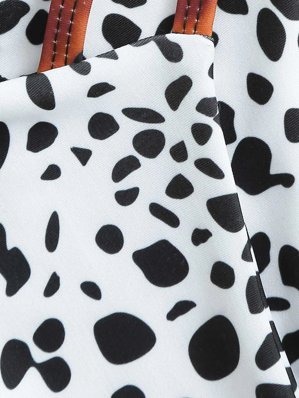 Dam Festtopp Dalmatian Prickmönster 100% Bomull 3