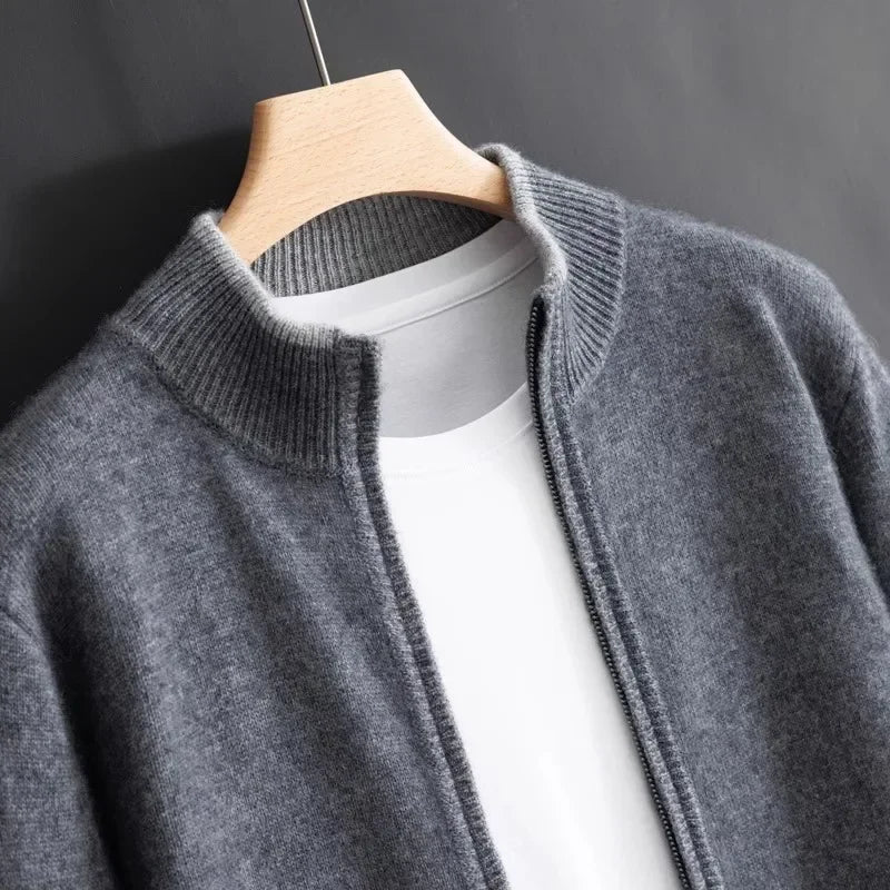 Variant image for Herr Jacka Zip-up Lyxig Komfort Högkvalitativt Tyg-6