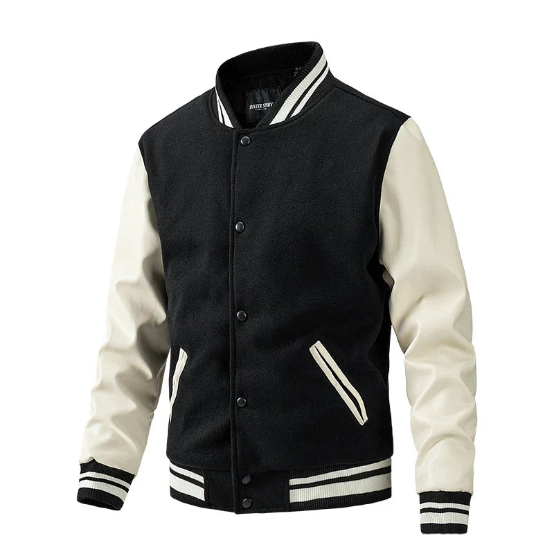 Variant image for Herren Collegejacka Sportig Design Högkvalitativa Tyger-3