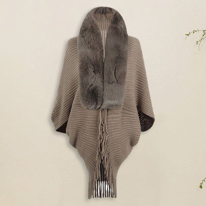 Variant image for Lång Kofta Dam Ribbad Design Polyester-6