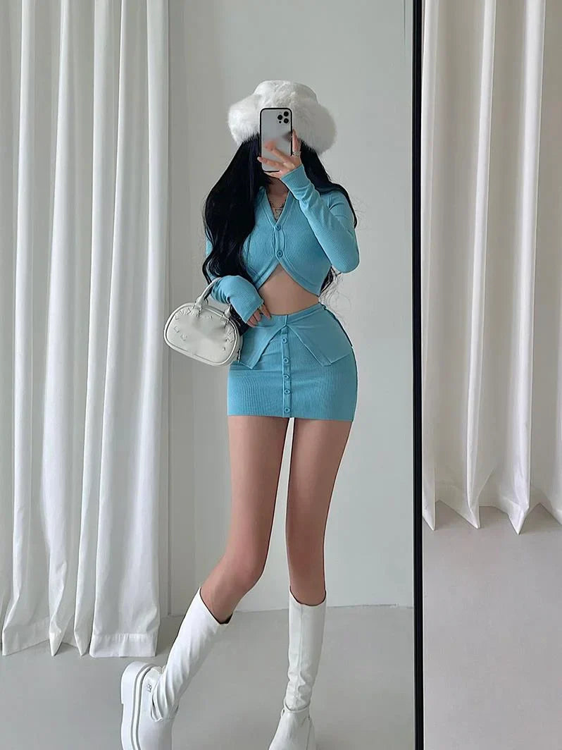 Sommarkvällsset för Dam i Lätt Bomull med Elastisk Midja och Raka Byxor – Perfekt för Varma Kvällar 4