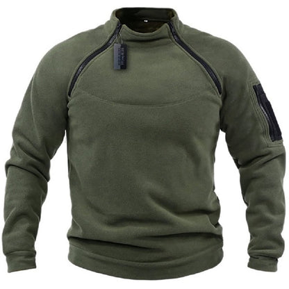 Herren-Fleecejacke, taktisches Design, Polyester, für den Outdoor-Bereich 3